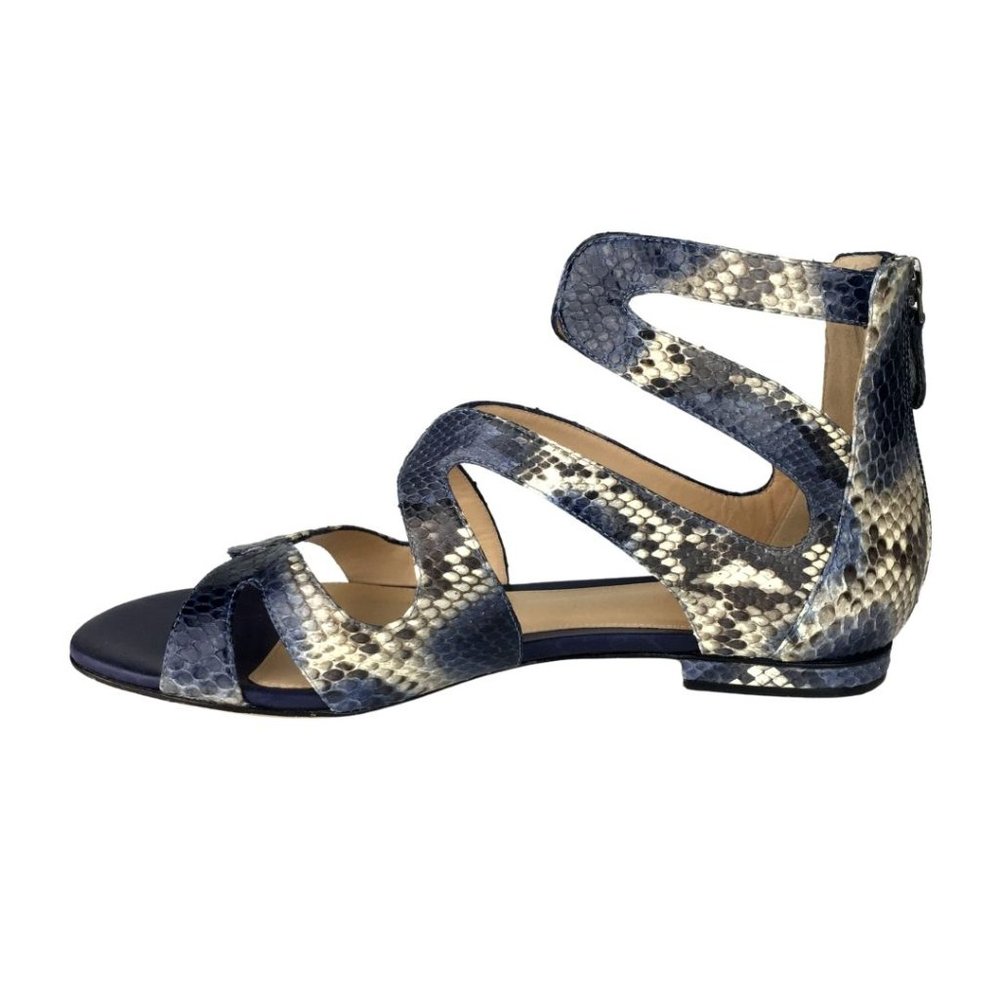 Alexandre Birman Felicie Python Cage Sandals EU 3… - image 8